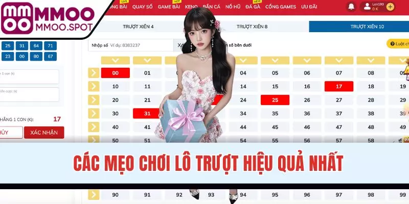 Các mẹo chơi lô trượt hiệu quả nhất